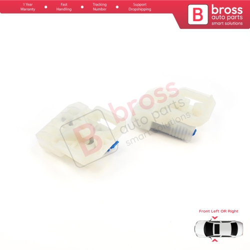 Window Regulator Repair Clips 1+2 Front Door for Audi A4 S4 B8 Q7 MK1 4L Skoda Octavia MK3 5E 4/5 Door