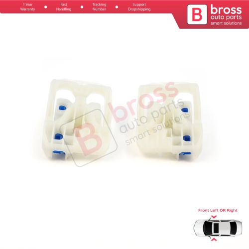 Window Regulator Repair Clips 1+2 Front Door for Audi A4 S4 B8 Q7 MK1 4L Skoda Octavia MK3 5E 4/5 Door