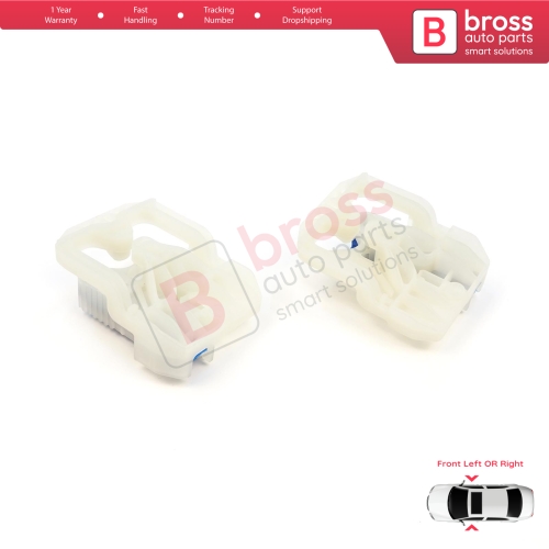 Window Regulator Repair Clips 1+2 Front Door for Audi A4 S4 B8 Q7 MK1 4L Skoda Octavia MK3 5E 4/5 Door