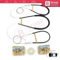 Power Window Regulator Repair Set Front Right for Audi A4 S4 B8 8K 8KH 8K5 8K2 2008-2015 4/5 Door 8K0837462