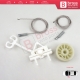 Window Regulator Repair Kit Front Left for Fiat Abarth Punto Grande Evo MK3 199 2005-2024 3/5-Door 51723316