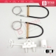 Manual Window Regulator Repair Kit Rear Left for Fiat Abarth Punto Grande Evo MK3 199 2005-2024 51723324
