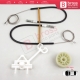 Power Window Regulator Repair Kit Rear Right for Fiat Abarth Punto Grande Evo MK3 199 2005-2024 5-Door 51723327