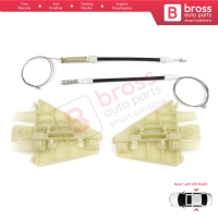 Power Window Regulator Repair Kit Rear Left or Right for Alfa Romeo 159 939 2005-2011 4/5 Door 71740123 71740124