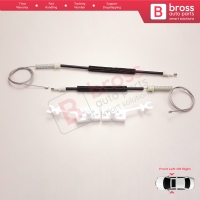 Window Regulator Repair Set Front Left or Right for Alfa Romeo 147 937 2000-2010 3/5 Door 46751871 46751870
