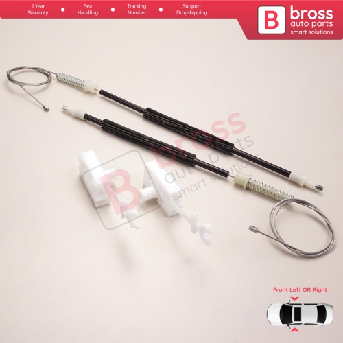 Window Regulator Repair Set Front Left or Right for Alfa Romeo 147 937 2000-2010 3/5 Door 46751871 46751870
