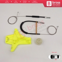 Window Regulator Repair Kit Rear Left for VW Amarok MK1 2H 2010-2022 4-Door Pickup 2H7839401