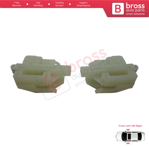 Window Regulator Repair Clips Front Left or Right 51337140587 51337140588 for BMW E90 91 E87 