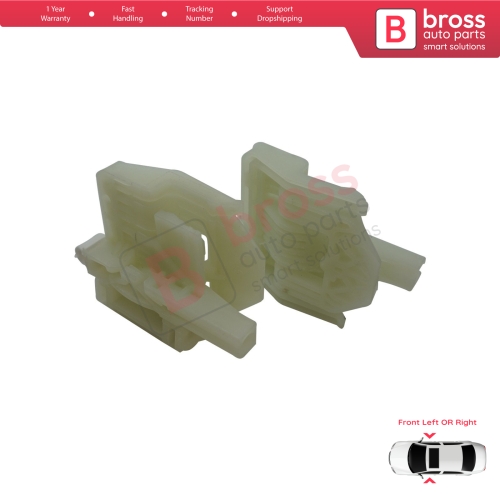 Window Regulator Repair Clips Front Left or Right 51337140587 51337140588 for BMW E90 91 E87 