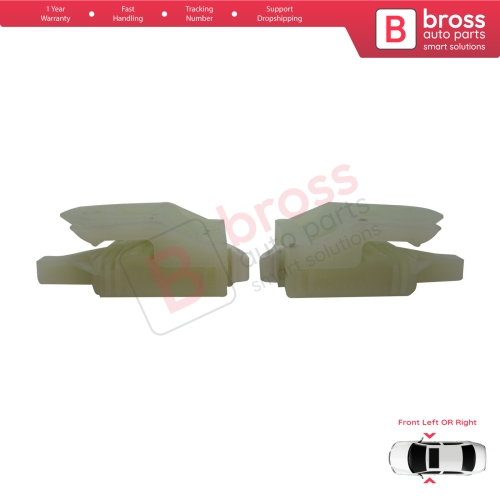 Window Regulator Repair Clips Front Left or Right 51337140587 51337140588 for BMW E90 91 E87 