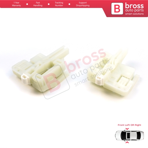 Window Regulator Repair Clips Front Left or Right 51337140587 51337140588 for BMW E90 91 E87 