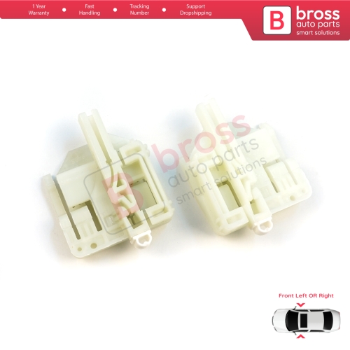 Window Regulator Repair Clips Front Left or Right 51337140587 51337140588 for BMW E90 91 E87 