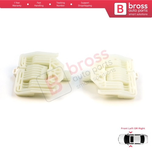 Window Regulator Repair Clips Front Left or Right 51337140587 51337140588 for BMW E90 91 E87 