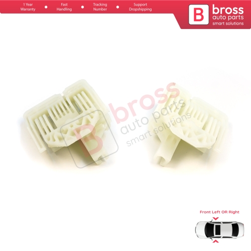 Window Regulator Repair Clips Front Left or Right 51337140587 51337140588 for BMW E90 91 E87 
