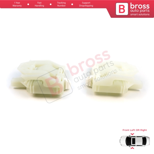Window Regulator Repair Clips Front Left or Right 51337140587 51337140588 for BMW E90 91 E87 