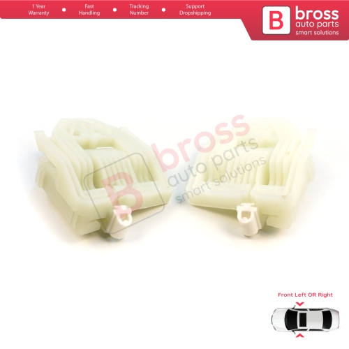 Window Regulator Repair Clips Front Left or Right 51337140587 51337140588 for BMW E90 91 E87 