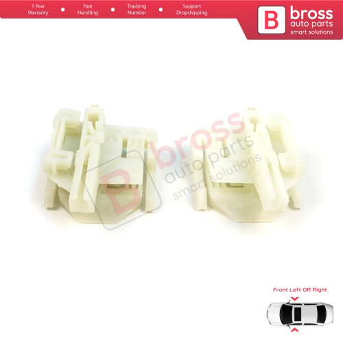Window Regulator Repair Clips Front Left or Right 51337140587 51337140588 for BMW E90 91 E87 
