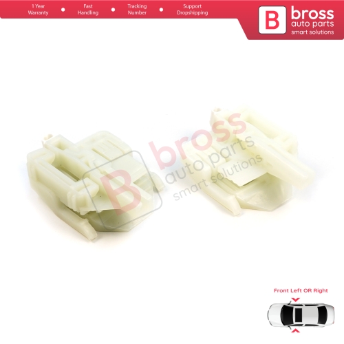 Window Regulator Repair Clips Front Left or Right 51337140587 51337140588 for BMW E90 91 E87 