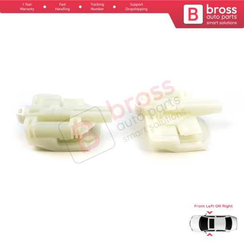 Window Regulator Repair Clips Front Left or Right 51337140587 51337140588 for BMW E90 91 E87 