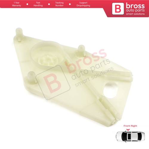 Power Window Regulator Motor Wheel House Front Right Door for VW Polo Vento MK5 6R 6C 61 2009-2022 4/5 Door 6R4837462