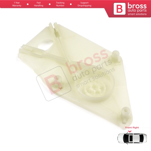 Power Window Regulator Motor Wheel House Front Right Door for VW Polo Vento MK5 6R 6C 61 2009-2022 4/5 Door 6R4837462