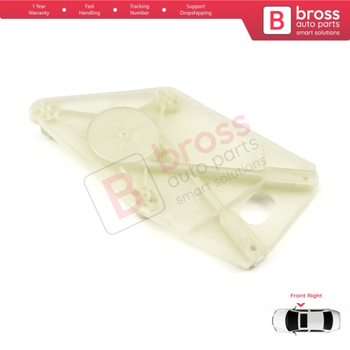 Power Window Regulator Motor Wheel House Front Right Door for VW Polo Vento MK5 6R 6C 61 2009-2022 4/5 Door 6R4837462