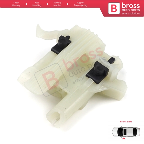 Power Window Regulator Repair Clips Front Left for Fiat 500 2007-On 2/3 Door Hatchback Cabrio Convertible 68070267AD