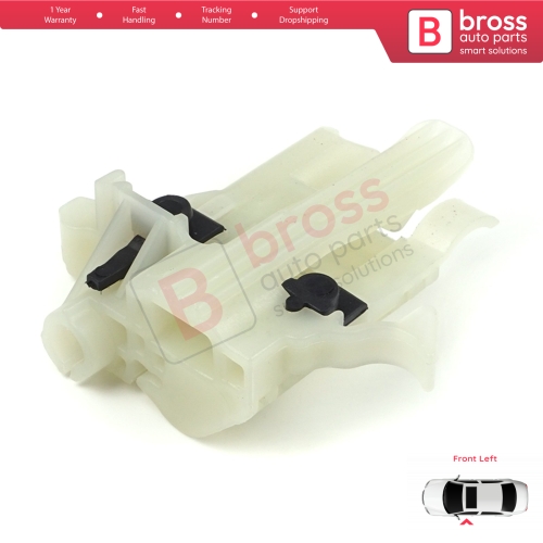Power Window Regulator Repair Clips Front Left for Fiat 500 2007-On 2/3 Door Hatchback Cabrio Convertible 68070267AD