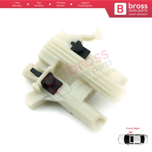 Power Window Regulator Repair Clips Front Right for Fiat 500 2007-On 2/3 Door Hatchback Cabrio Convertible 68070267AD
