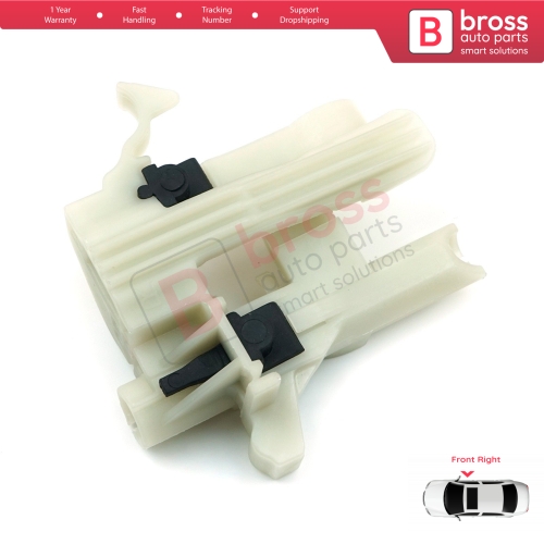 Power Window Regulator Repair Clips Front Right for Fiat 500 2007-On 2/3 Door Hatchback Cabrio Convertible 68070267AD