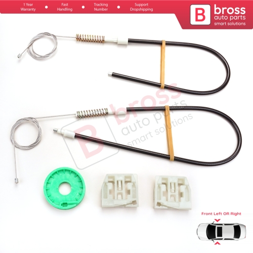 Window Regulator Repair Kit Front Left or Right for Maserati Quattroporte MK5 M139 2003-2012 84934200 84934000