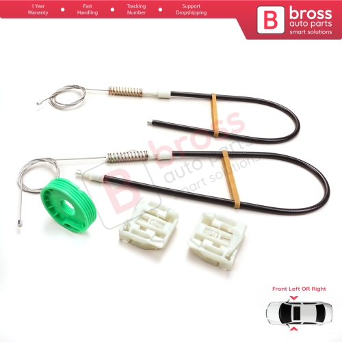 Window Regulator Repair Kit Front Left or Right for Maserati Quattroporte MK5 M139 2003-2012 84934200 84934000