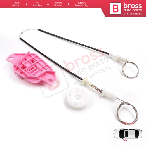 Power Window Regulator Repair Kit Front Left for Hyundai Starex H-1 Grand MK2 TQ 2007–2024 824034H010