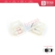 Window Regulator Repair Clips A+B Front Door for VW New Beetle C1 Seat Toledo MK2 1M2 Leon MK1 1M1 Skoda Fabia MK1 6Y Praktik