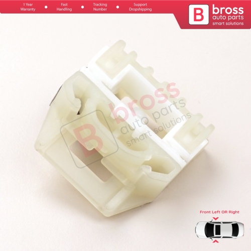 Window Regulator Repair Clips A Front Door for VW New Beetle C1 Seat Toledo MK2 1M2 Leon MK1 1M1 Skoda Fabia MK1 6Y Praktik