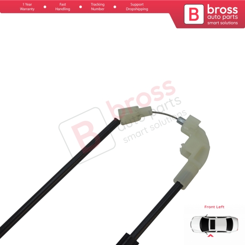 Power Window Regulator Repair Kit Front Left for Volvo S40 V40 MK1 644 645 1995-2004 4/5-Door 30623448