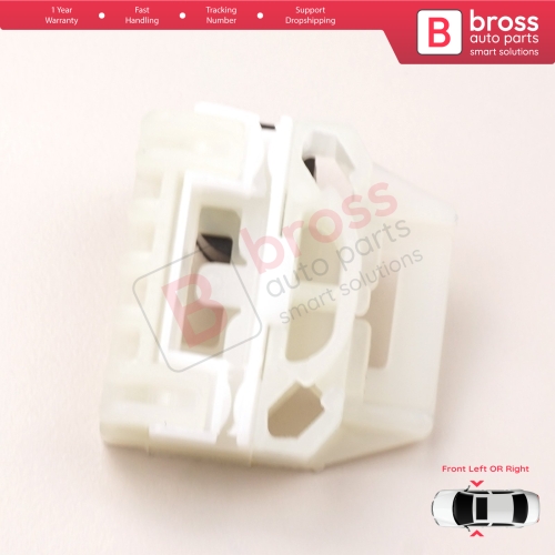 Window Regulator Repair Clips B Front Door for VW New Beetle C1 Seat Toledo MK2 1M2 Leon MK1 1M1 Skoda Fabia MK1 6Y Praktik