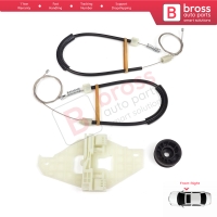 Power Window Regulator Repair Set Front Right Door for Citroen C-Elysee DD Peugeot 301 2012-On 9674412380