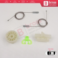 Window Regulator Repair Kit Front Right for Fiat Abarth Punto Grande Evo MK3 199 2005-2024 3/5-Door 51723315
