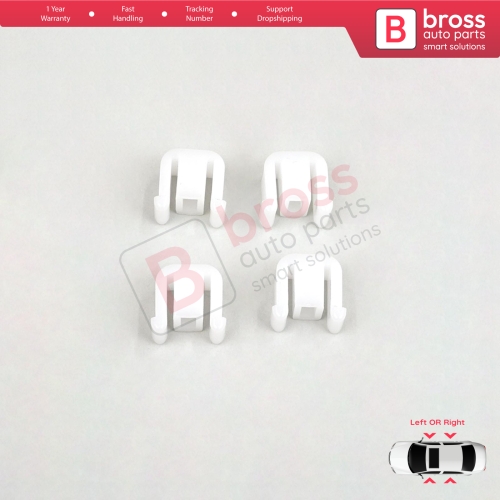 Window Regulator Guide Bracket Fixer Clips for VW Polo Classic 6V2 Caddy MK2 Cordoba Vario Ibiza Inca 6K Octavia 1U