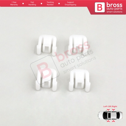 Window Regulator Guide Bracket Fixer Clips for VW Polo Classic 6V2 Caddy MK2 Cordoba Vario Ibiza Inca 6K Octavia 1U