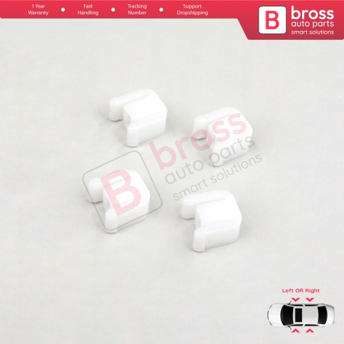 Window Regulator Guide Bracket Fixer Clips for VW Polo Classic 6V2 Caddy MK2 Cordoba Vario Ibiza Inca 6K Octavia 1U