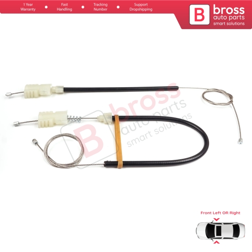 Power Window Regulator Repair Set Front Door for Nissan Pathfinder MK3 R51 2004-2015 80701-4X01C