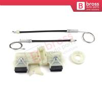 Window Regulator Repair Set Front Right 8A61A045H16AF 8A61A23200 for Ford Fiesta MK6 2008-2012 Pre Facelifted