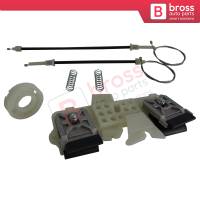 Window Regulator Repair Set Rear Right 8A61A27000BH for Ford Fiesta MK6 2008-2012 Pre Facelifted