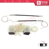 Power Window Regulator Repair Set Rear Right for Ford Fiesta MK6 CB1 CCN JA8 JR8 2008-2017 4/5 Door 1567309