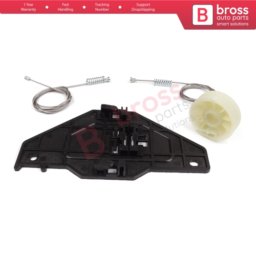 Power Window Regulator Repair Set Front Right for Peugeot Partner Citroen Berlingo MK2 B9 2008-2018 Tepee Multispace 9222EQ