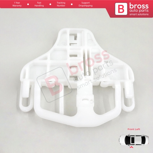 Power Window Regulator Repair Clips Front Left for Dodge Nitro 2006-2012 Jeep Liberty KK 2008-2012 68004821AA