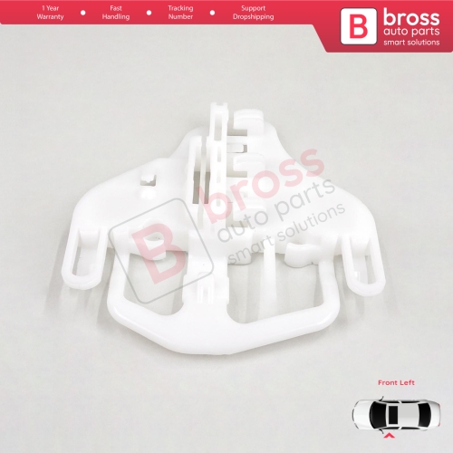 Power Window Regulator Repair Clips Front Left for Dodge Nitro 2006-2012 Jeep Liberty KK 2008-2012 68004821AA