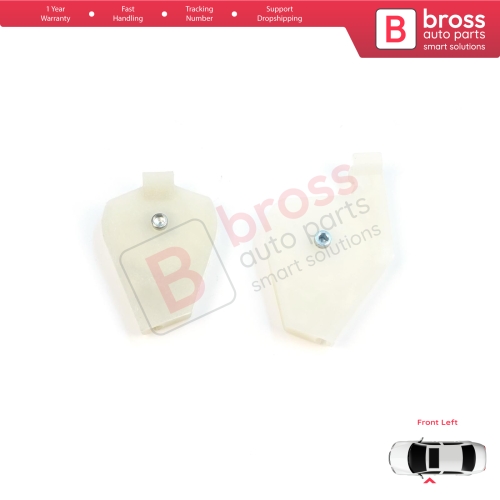 Front Left Window Regulator Repair Corner Cable Roller Pulley Clips Pin Sets for Fiat Doblo MK1 MPV Van 119 223 2001-2010 51718404